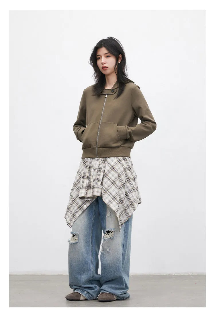 CHIC VEN Fashion Women Sweatshirts Solid Slim New Hooded Warm Female Jacket Short Sportswear for Woman Spring Autumn 2026