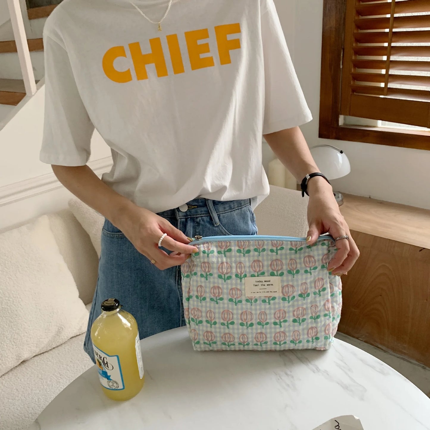 Baby Diaper Bag Cartoon Print Nappy Bag Zipper Handbag Carry Pack Travel Outdoor Diaper Storage Bag Multi Functional Storage Bag