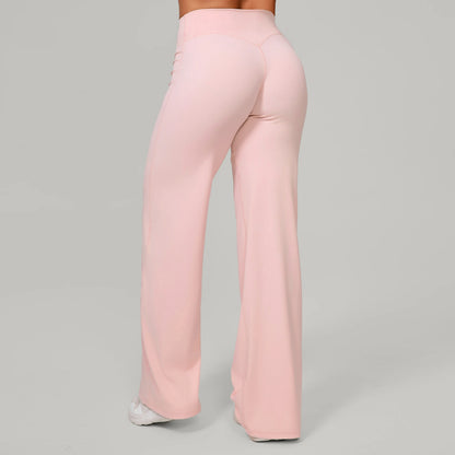 Women Yoga Pants – Soft Stretchy Fabric Full Length Leggings With Elastic Waist