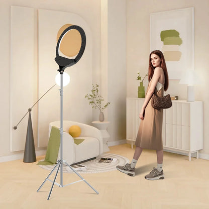 Stainless Steel Tripod 2.8m Heavy Duty Light Stand With 1/4, 3/8 Conversion Head for Studio Softbox Photographic Equipment