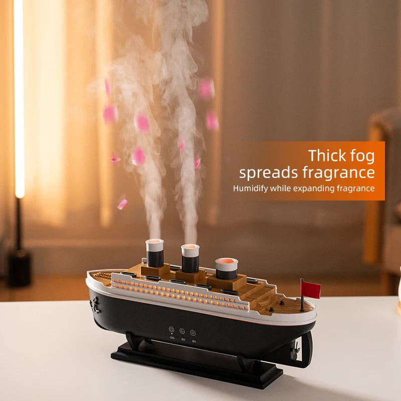 Ultrasonic Jellyfish Humidifier  Aroma Diffuser with Remote Control and Colorful Lighting