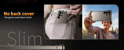 Hybrid Silicone Frame Aluminum Metal Phone Case for Samsung Galaxy S26 S25 Ultra S24 Plus Better Heat Bumper
