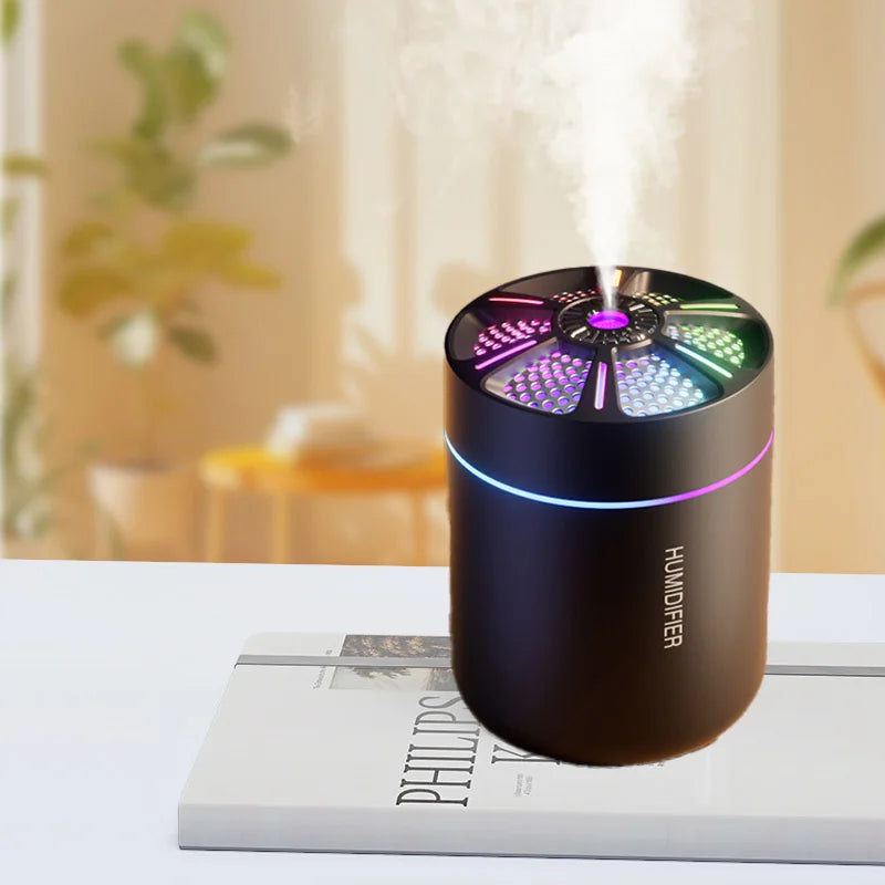 Mini Air Humidifier  Aromatherapy Diffuser - 180ML Essential Oil Spray for Home  Car