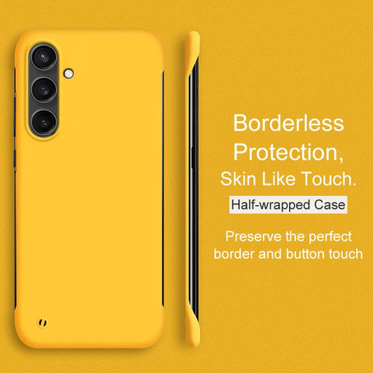 Luxury Borderless Candy Color Hard PC Case For Samsung Galaxy S26 Ultra S25FE S24 S23 S21FE S22 Ultra-Thin Matte Cover
