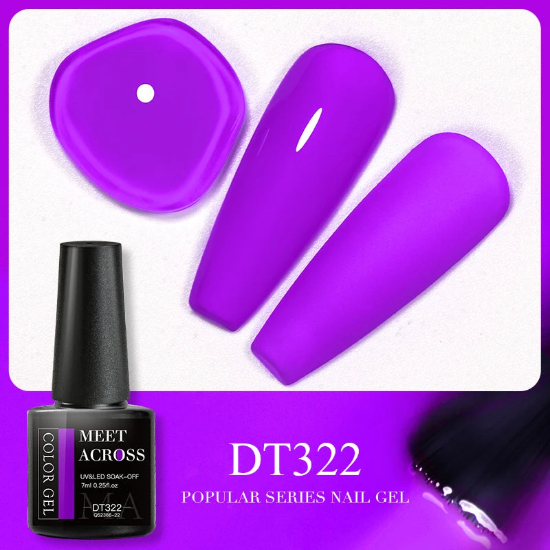 Pink Dried Flower Gel Nail Polish - Natural Flower Fairy Art Soak Off UVLED Varnish