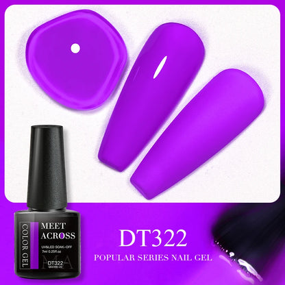 Pink Dried Flower Gel Nail Polish - Natural Flower Fairy Art Soak Off UVLED Varnish