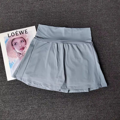 Women Tennis Skirt High Waist Shorts in Skirt Sports Skirt Gym Shorts Fitness Yoga Skirt Running Sport Skirts Golf Wear Skirt