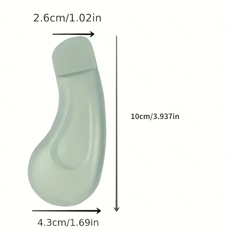 Ergonomic Blackhead & Whitehead Remover Stainless Steel Pore Cleanser for Nose Face Gentle Exfoliating Skin Care Tool