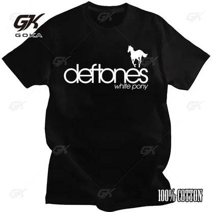 Deftones Cotton Singer Band T Shirt Men Women Hip Hop Rock Tee Fashion Short Sleeve T Shirt Summer Clothes T-shirts Tops