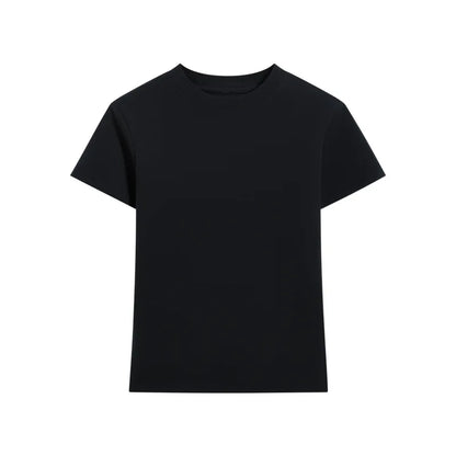 2025 Women's T-shirt Short Sleeve O-neck Cotton Loose Shirts for Women Korean Harajuku Streetwear Casual Spring Summer Top Tees