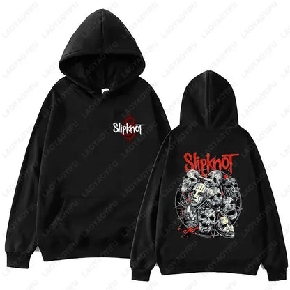 New Retro Casual Style S-Slipknot Rock Band Women Men Hoodie Sweatshirts Casual Clothes Hoody Warmth Streetwear Pullovers Top
