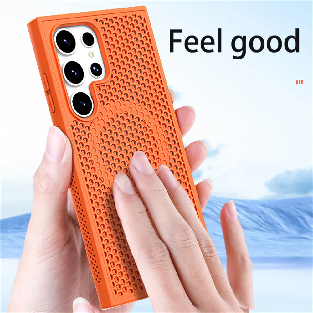 Magnetic For Magsafe Heat Dissipation Phone Case For Samsung S26 S25 S24 S23 Ultra S22 Plus FE Luxury Shockproof Protector Cover