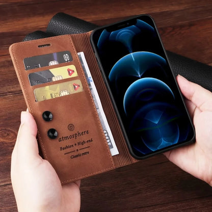 Ultrathin Leather Flip Case For Samsung Galaxy S26 S25 S24 S23 FE S22 Ultra S21 S20 Plus Note 20 5G Business Wallet Phone Cover
