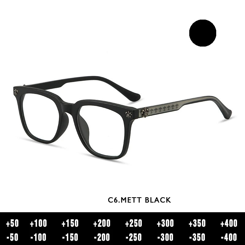 Reading Glasses Men - KANSEPT Rectangle Eyewear with Blue Light Lenses & Anti-Reflective Coating