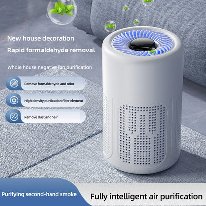 Portable Mini USB Air Purifier - Negative Ion Generator for Home Car Office Travel - ZOOMNSTORE