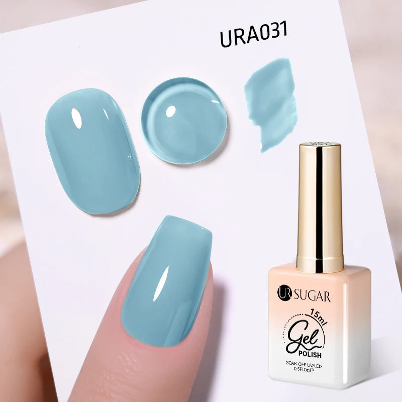 Jelly Gel Polish - Eco Friendly Semi Permanent UV LED Nail Polish for Salon Use