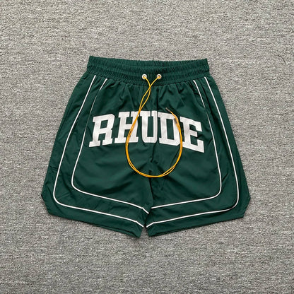High Quality Streetwear Multi-color Rhude Beach Shorts Men Women Loose Breathable Casual Shorts