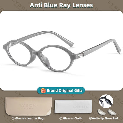Oval Reading Glasses - Classic Oval Frames With Photochromic Lenses For Women Small Frames