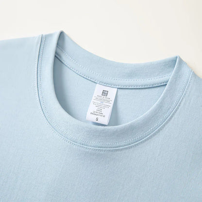 Men's Oversized T-Shirt - Cotton Round Neck Summer Casual Tee | Breathable Short Sleeve