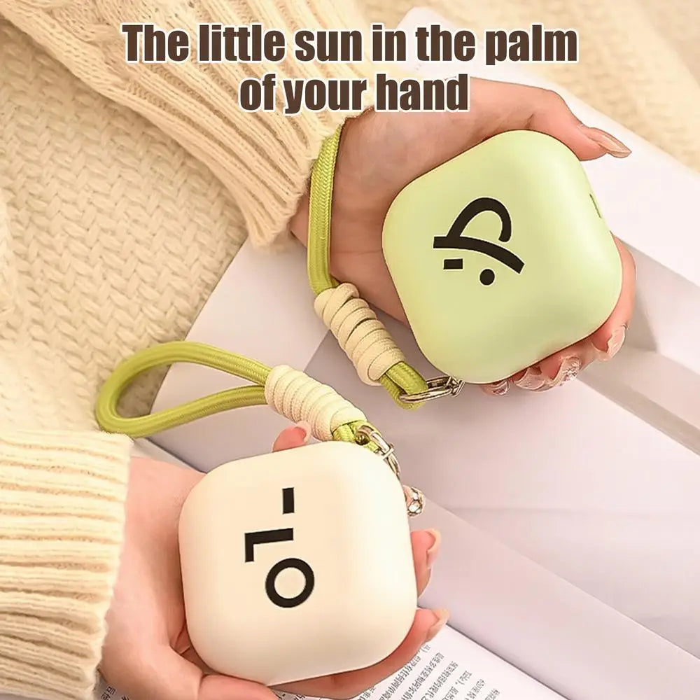 Hand Warmer Portable Mini USB Charging Rechargeable Cute Girl Electric Hand Warmers for Christmas Gifts Winter supplies