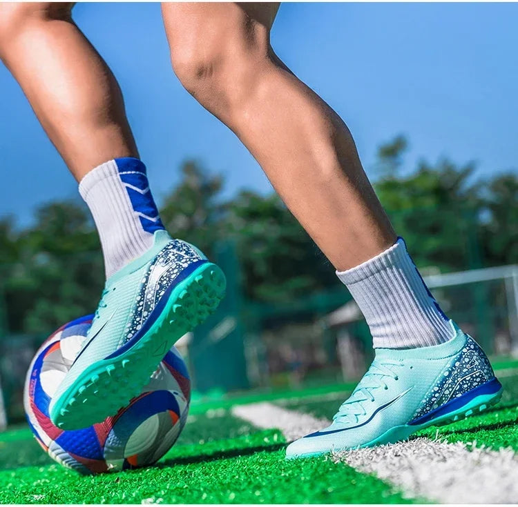 Professional Football Boots – Ultra-Light Soccer Cleats For Men & Women | Non-Slip Grass Shoes