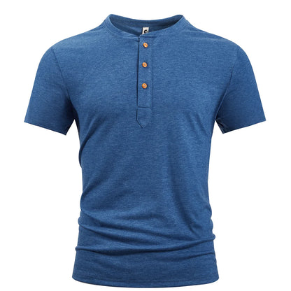 King Billion Men's T-shirt Slub Cotton High Quality Slim Fit Solid Summer Short Sleeve T-shirts Male Tops Tees Beach Tshirt