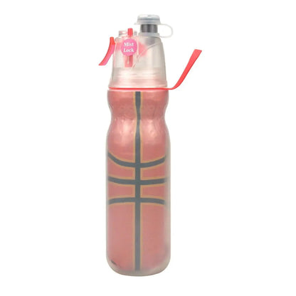 Spray Water Bottle Drinking Bottle Sports Bottle Cycling Bottle 590ml Gym & Cycling-Specific Triple-Layer Insulation Design.