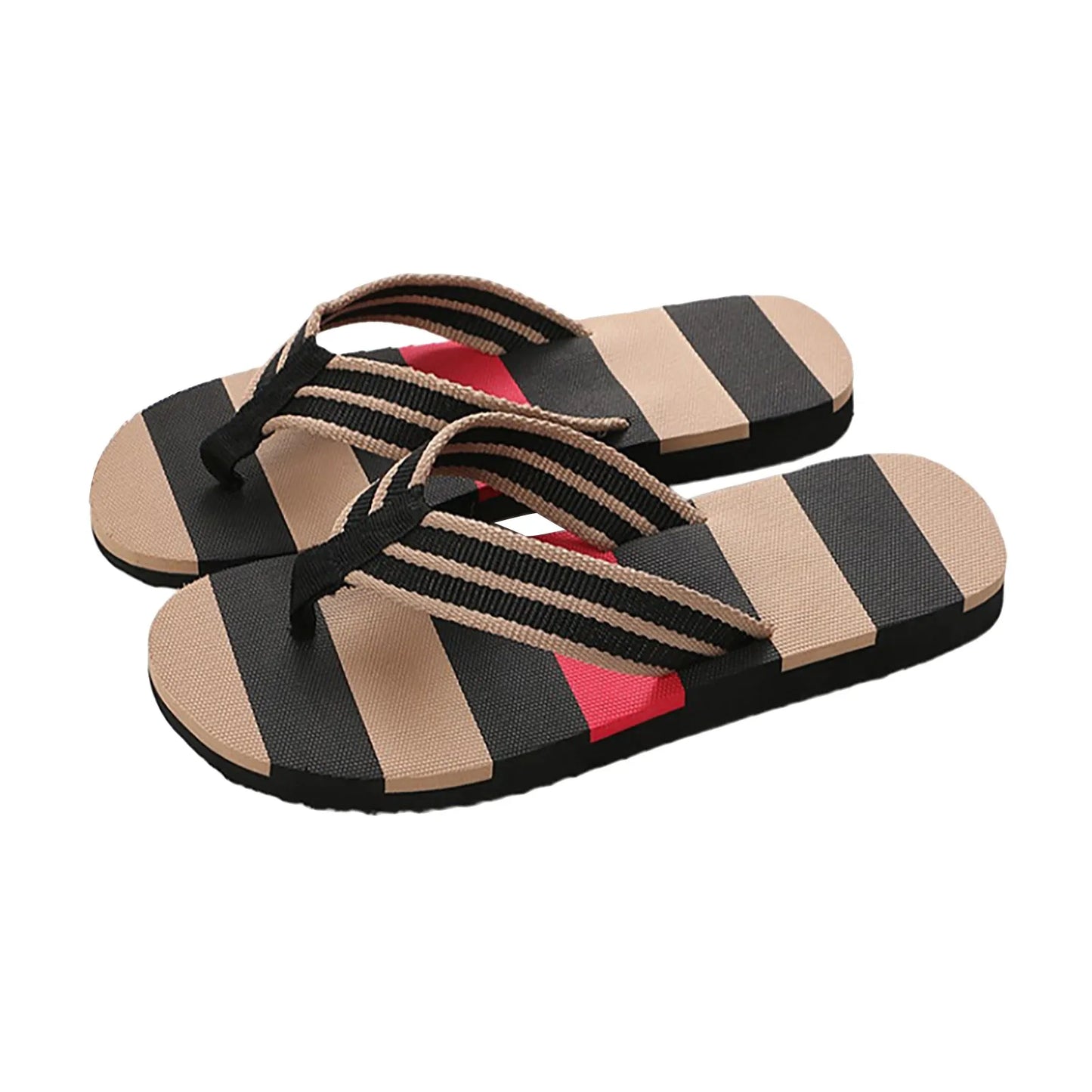 New Men's Slippers Men Summer Shoes Mixed Colors Sandals Male Slipper Indoor and Outdoor Flip Flops Casual Beach Shoes for Man