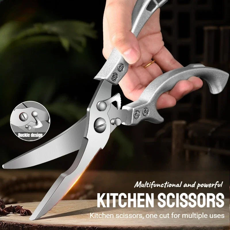 Kitchen Scissors – Heavy-Duty Stainless Steel Poultry & BBQ Shears