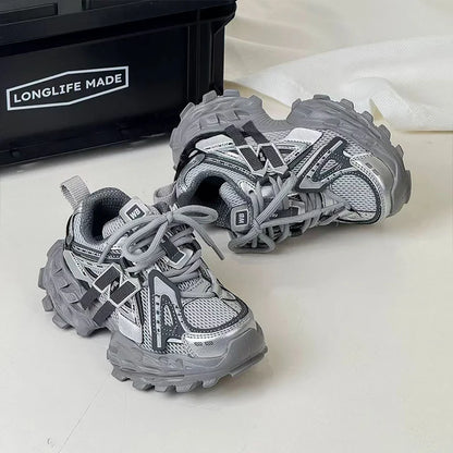 Children's Sports Shoes – Kids Running Shoes With Soft Sole & Lace-Up Design