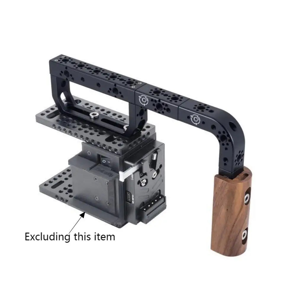 KUANJIE TH-S Universal Arri Positioning Top Handle Fixture Handle for Camera Rabbit Cage Video Equipment Gimbal Stabilizer