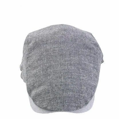 Spring/Summer Breathable Lightweight Double Button Adjustable Beret  peaked cap Painter Hat
