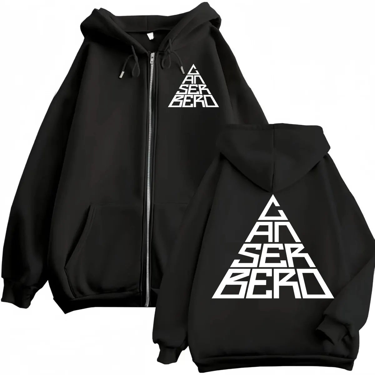 Canserbero All We Need Is Love Muerte Vida Merch Zipper Hoodie Men's Fashion Hip Hop Zip Up Sweatshirts Casual Fleece Pullovers