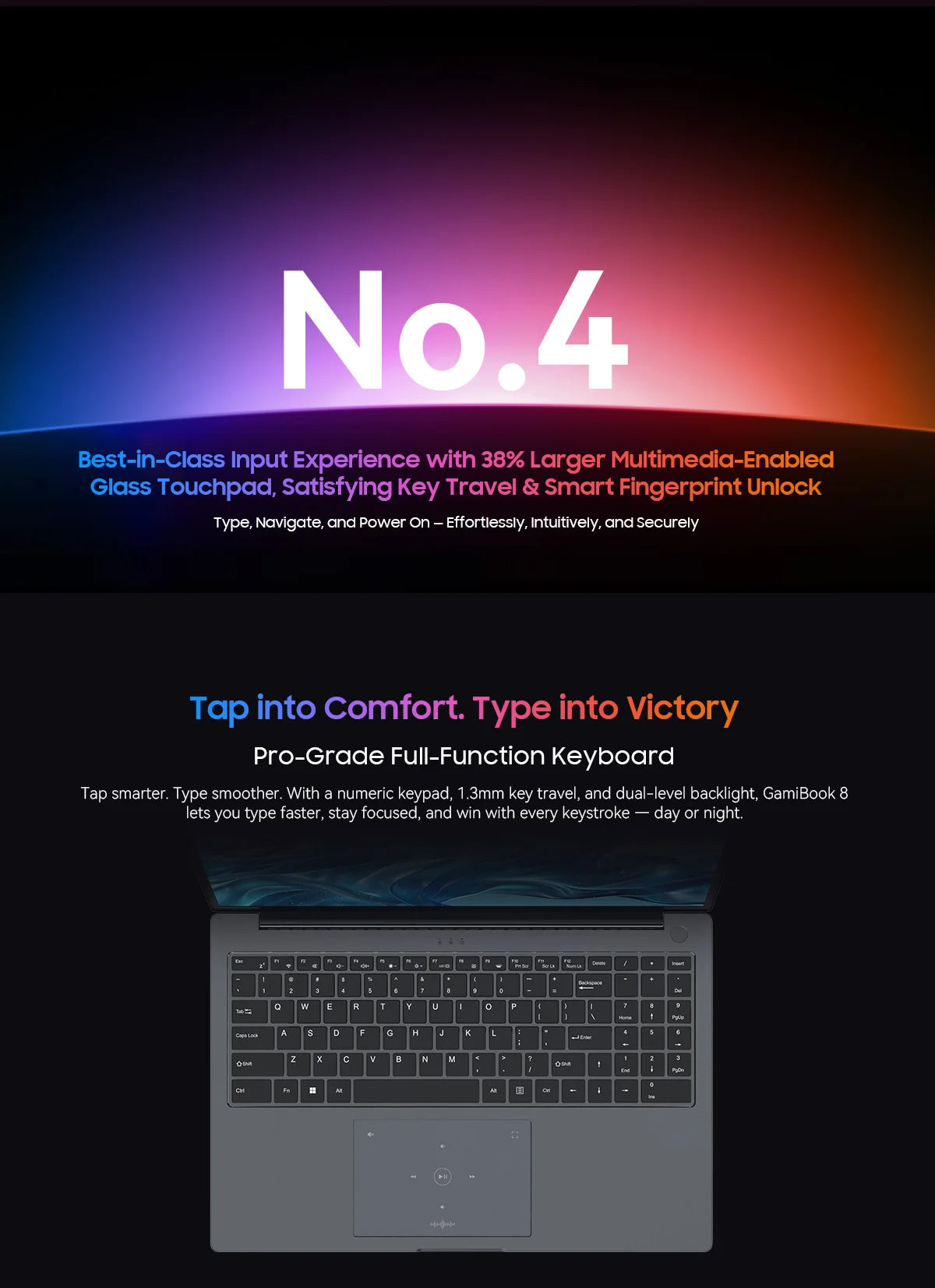 Blackview GamiBook 8 16 Inch Laptop - AMD Ryzen 7, 1920x1200 Display, Fast Charge Battery