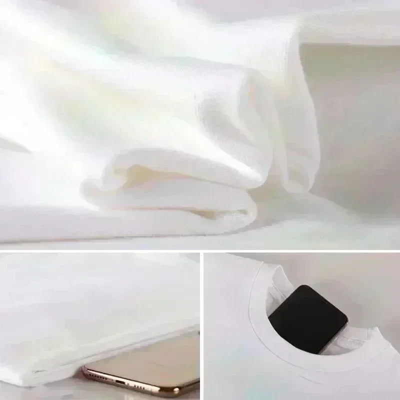 Luxury Summer T-Shirt - Men's Breathable Cotton Knit Medusa Print Tee for Daily Commuting