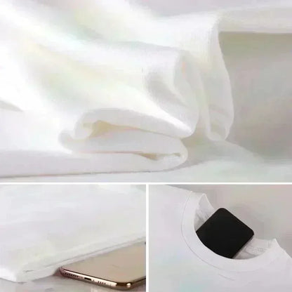 Luxury Summer T-Shirt - Men's Breathable Cotton Knit Medusa Print Tee for Daily Commuting