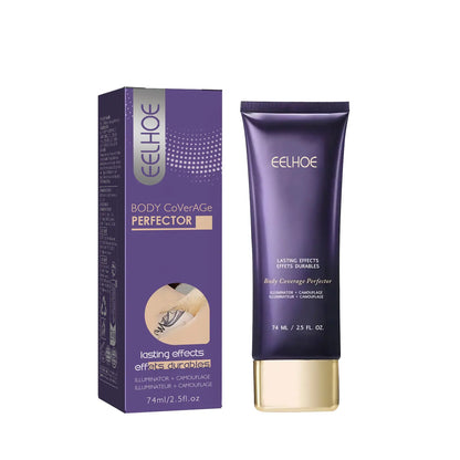 EELHOE Body Concealer Full Coverage Covering Tattoo Sweatproof Waterproof Body Foundation Body Coverage Perfector Makeup