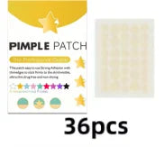 40 pieces of multi-color star acne patches, facial acne patches, concealer acne patches, and pimples patches, ultra-thin.