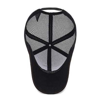 Baseball Cap Mens Mesh Sun Hat Outdoor Sports Golf Sunshade Caps Four Seasons Adjustable Hip-Hop Hats for Men Baseball Cap