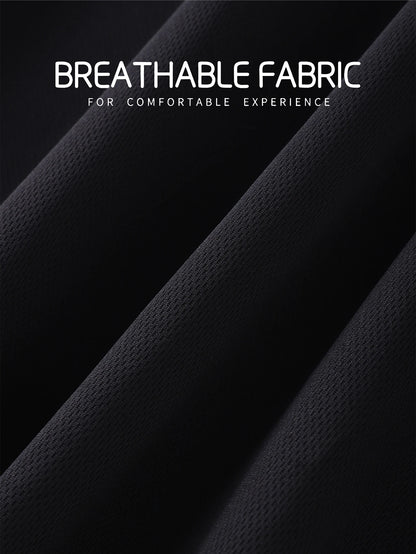 Men's Quick-Dry Running T-Shirt – Breathable Round-Neck Top