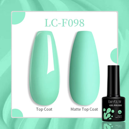 Gel Nail Polish - LILYCUTE UV Gel Varnish 7ML | Soak Off, Long Lasting Colors