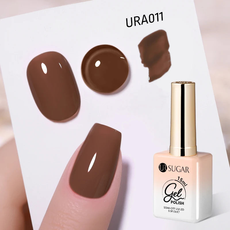 Jelly Gel Polish - Eco Friendly Semi Permanent UV LED Nail Polish for Salon Use