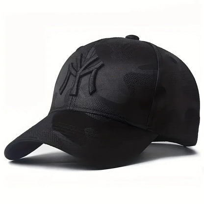 Embroidered Camo Baseball Cap – Adjustable Unisex Sports & Golf Hat