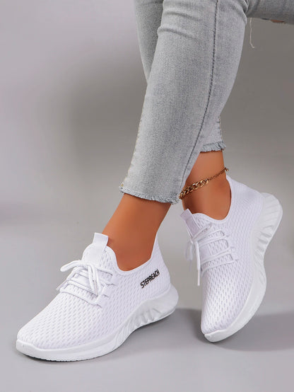 Women's summer breathable mesh flat shoes，women's shoes，casual sneakers shoes, clearance free shipping