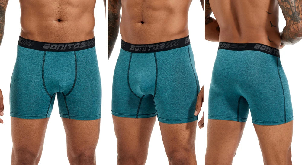 4pcs Men's Panties Sexy Underpants Mens Polyester Boxer Short Brand Underwear For Man Boxers Breathable Trunks M-XXXXL