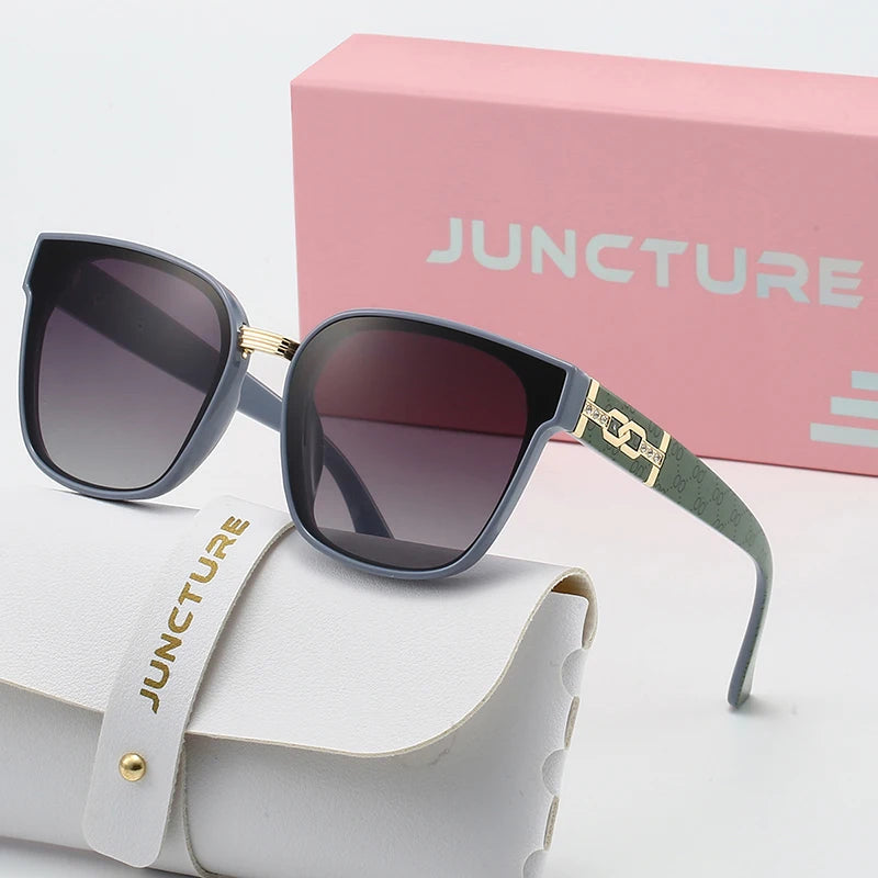 Cat Eye Sunglasses Women Vintage Big Frame Fashion Sun Glasses With Gradient Lens