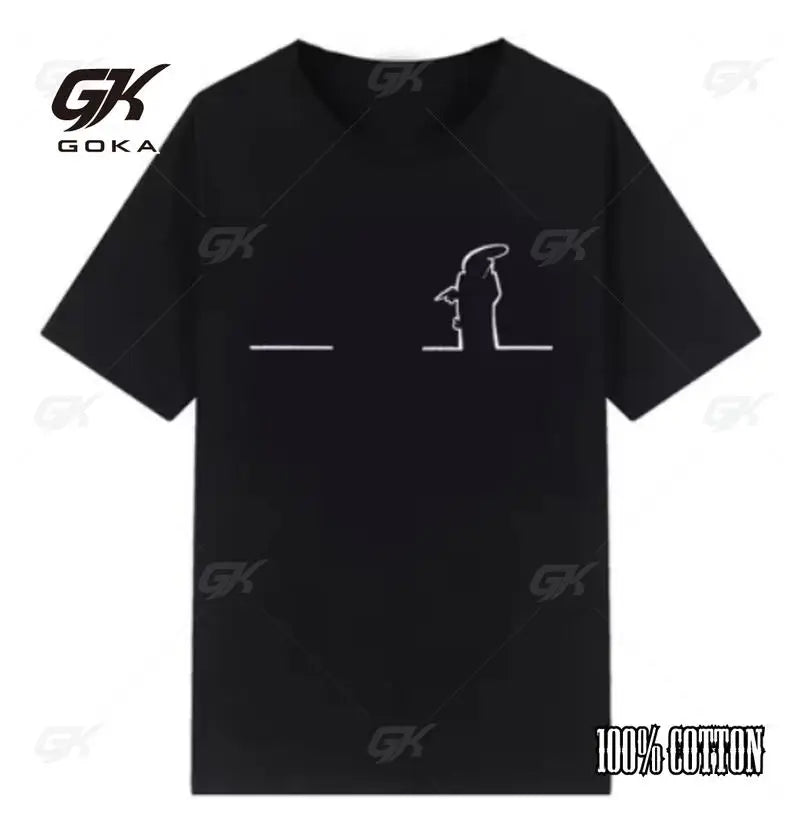 Summer T Shirts for Men Balum La Linea Funny Graphic Tshirt Cotton Comfortable Premium Camisetas Unisex Streetwear Fashion
