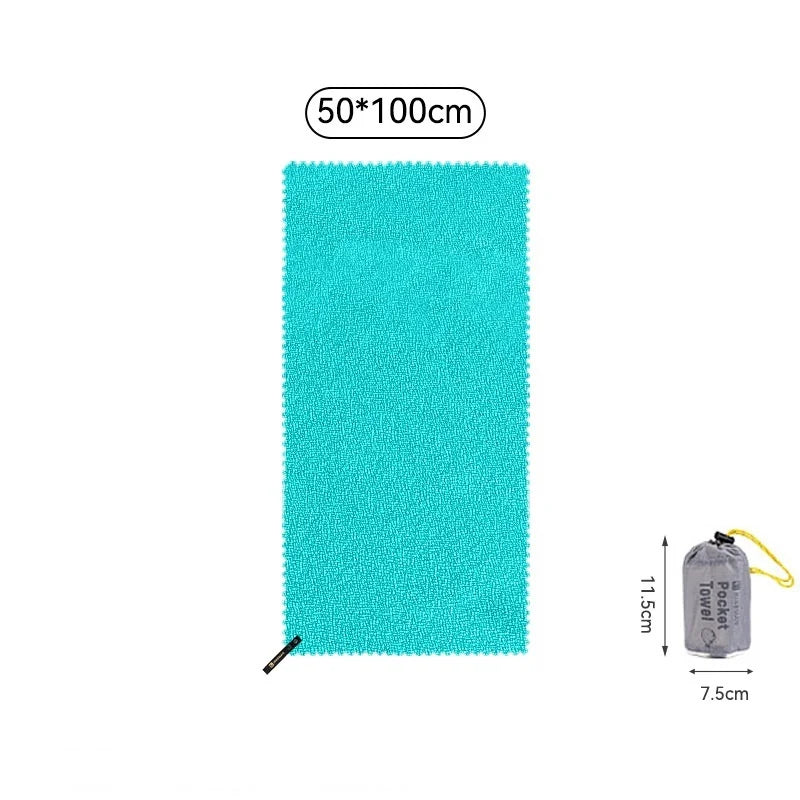HIKEMAN Outdoor Quick-drying Towel Portable Camping Hiking Sports Towel Gym Towel