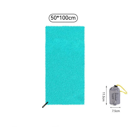 HIKEMAN Outdoor Quick-drying Towel Portable Camping Hiking Sports Towel Gym Towel
