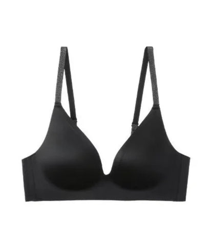 Sexy Rhinestone Push up Bra for Women Deep V Design Soft Support Anti-sagging Lingerie That Enhances Your Curves